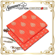 2 Piece – Cotton Digital Print Suit ( Design LS32 )
