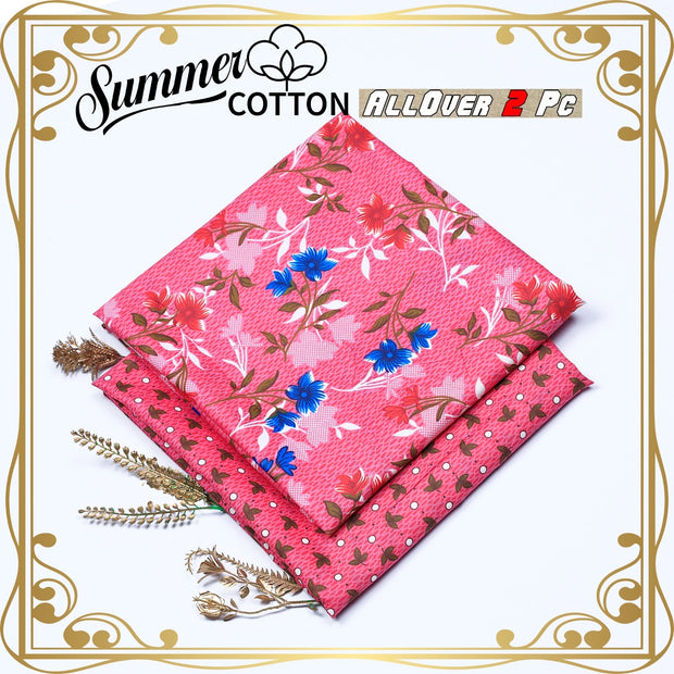 2 Piece – Cotton Digital Print Suit ( Design LS24)