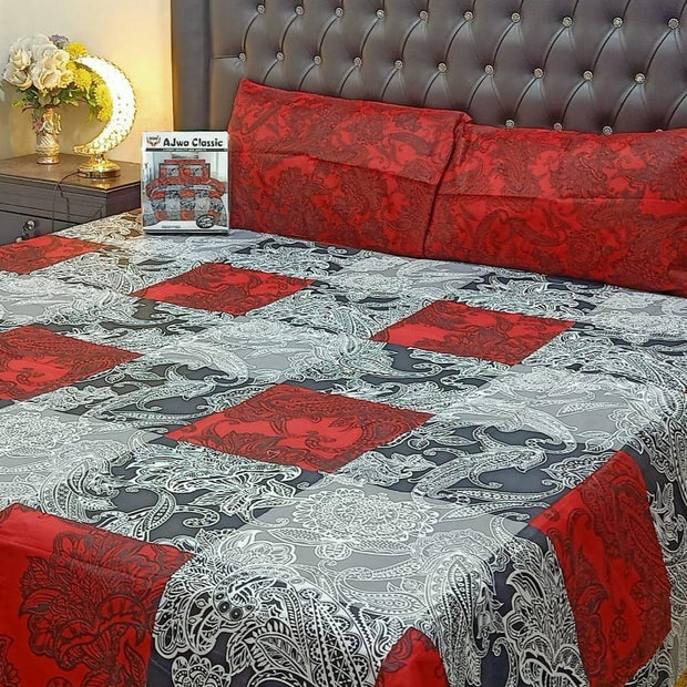 3 Pcs Bed sheet B-93