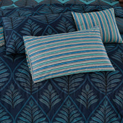 7 Pcs Comforter Set King Size Design KCC 36