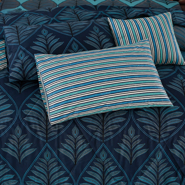 7 Pcs Comforter Set King Size Design KCC 36