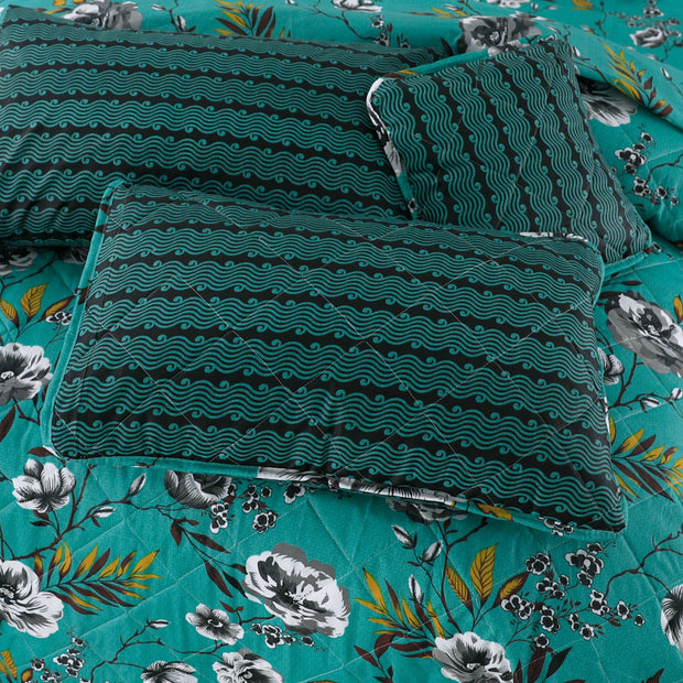 7 Pcs Comforter Set King Size Design KCC 76
