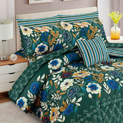 7 Pcs Comforter Set King Size Design KCC 46