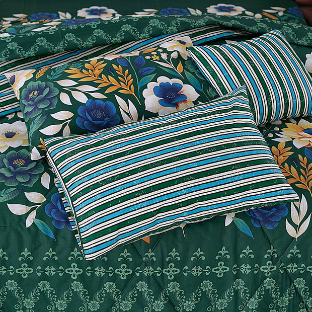 7 Pcs Comforter Set King Size Design KCC 46