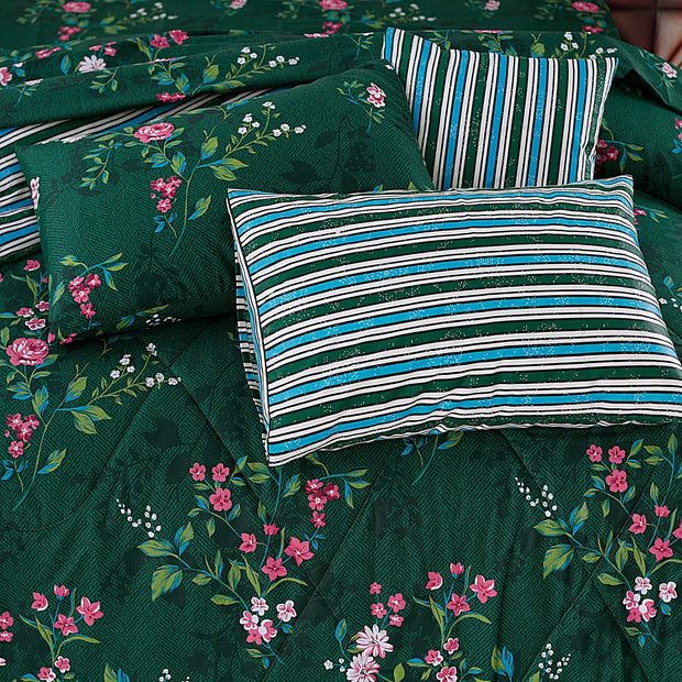 7Pcs Comforter Set King Size Design KCC 39